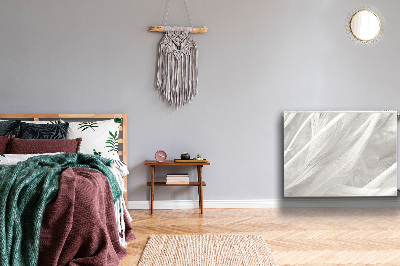 Magnetinis kilimėlis radiatoriui Gražios baltos plunksnos