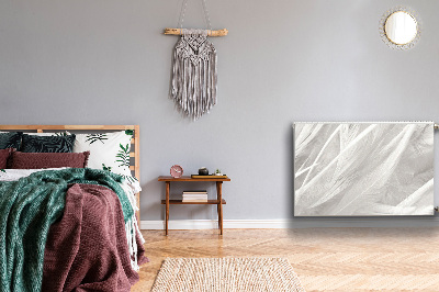 Magnetinis kilimėlis radiatoriui Gražios baltos plunksnos