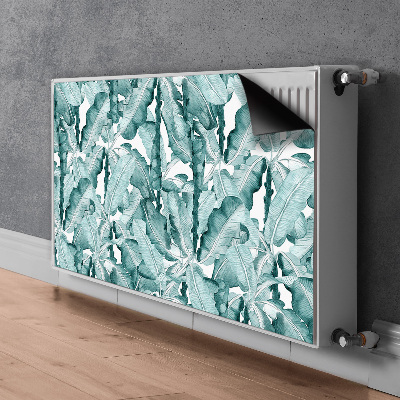 Magnetinis lipdukas radiatoriui Bananų lapai