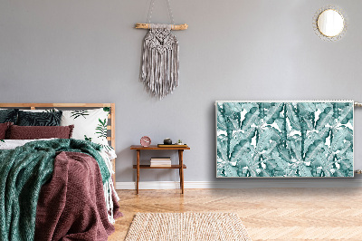 Magnetinis lipdukas radiatoriui Bananų lapai