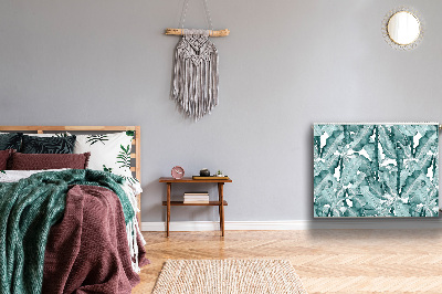 Magnetinis lipdukas radiatoriui Bananų lapai