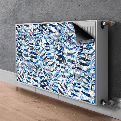 Magnetinis radiatoriaus lipdukas Tropiniai lapai