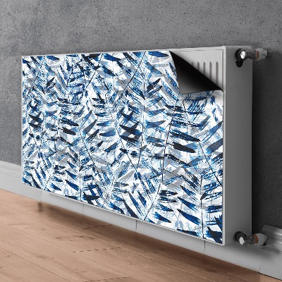 Magnetinis radiatoriaus lipdukas Tropiniai lapai