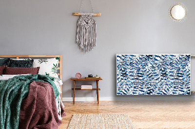 Magnetinis radiatoriaus lipdukas Tropiniai lapai