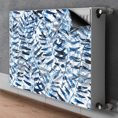 Magnetinis radiatoriaus lipdukas Tropiniai lapai