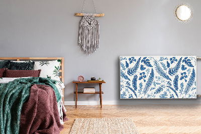 Magnetinis lipdukas radiatoriui Mėlynas papartis