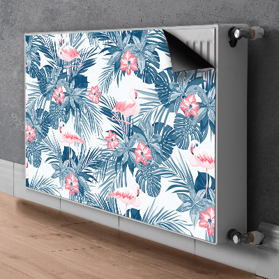 Kilimėlis magnetinė ant radiatoriaus Flamingai ir dėmės