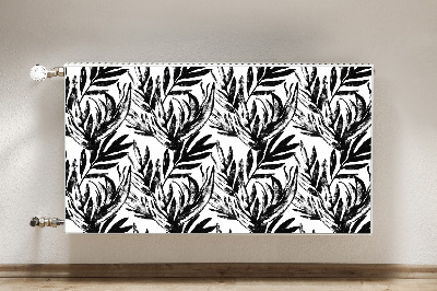 Magnetinis radiatoriaus lipdukas Juoda monstra