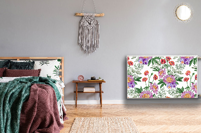 Magnetinis lipdukas radiatoriui Bijūnų puokštė