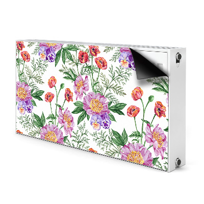 Magnetinis lipdukas radiatoriui Bijūnų puokštė