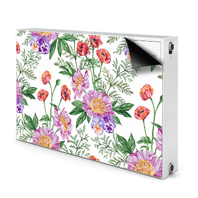 Magnetinis lipdukas radiatoriui Bijūnų puokštė