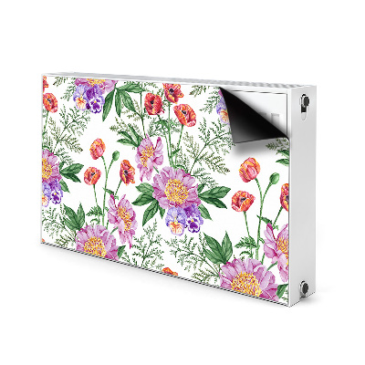 Magnetinis lipdukas radiatoriui Bijūnų puokštė