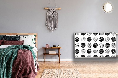 Magnetinis kilimėlis radiatoriui Raštuotas mėnulis