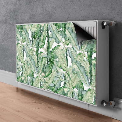 Magnetinis radiatoriaus lipdukas Bananų lapai