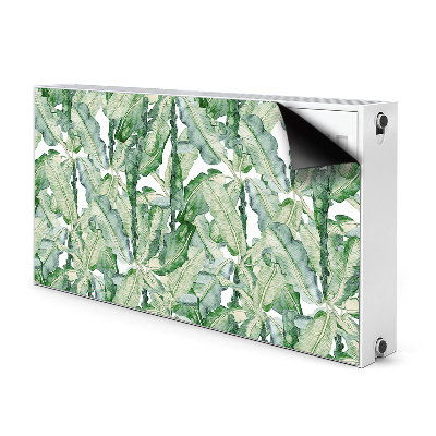 Magnetinis radiatoriaus lipdukas Bananų lapai