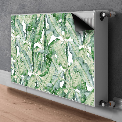 Magnetinis radiatoriaus lipdukas Bananų lapai