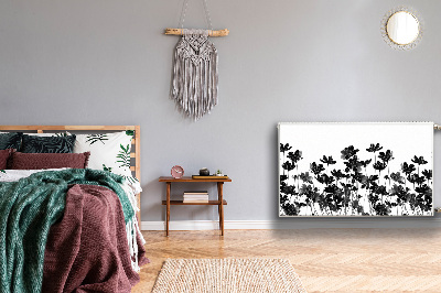 Magnetinis lipdukas radiatoriui Juoda pieva