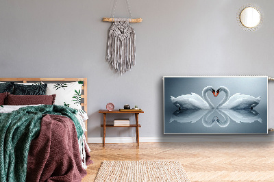 Magnetinis kilimėlis radiatoriui Gulbės