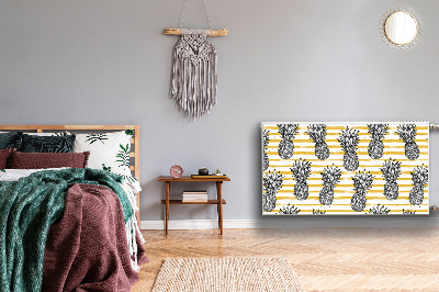 Kilimėlis magnetinė ant radiatoriaus Ananasas