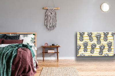 Kilimėlis magnetinė ant radiatoriaus Ananasas