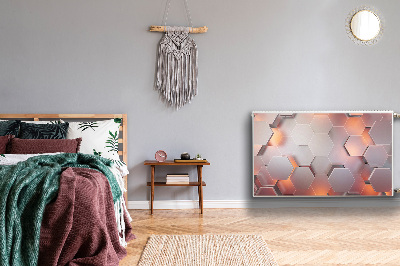 Magnetinis kilimėlis radiatoriui Šešioliktainė abstrakcija