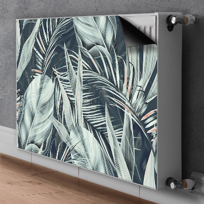 Magnetinis radiatoriaus lipdukas Egzotiški lapai