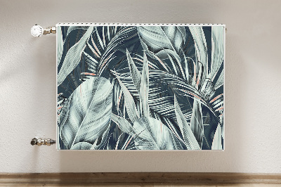 Magnetinis radiatoriaus lipdukas Egzotiški lapai