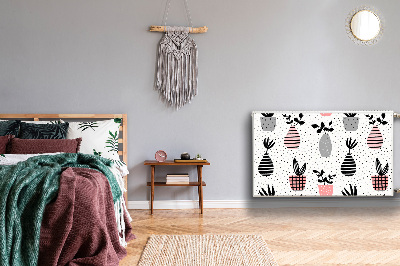 Kilimėlis magnetinė ant radiatoriaus Taškiniai puodai