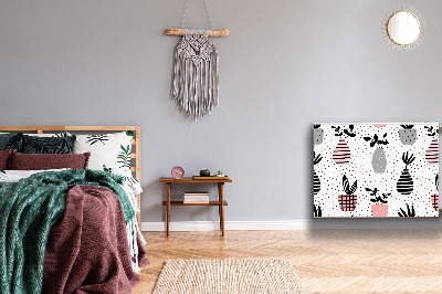 Kilimėlis magnetinė ant radiatoriaus Taškiniai puodai