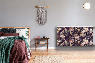 Magnetinis radiatoriaus lipdukas Sodo gėlės