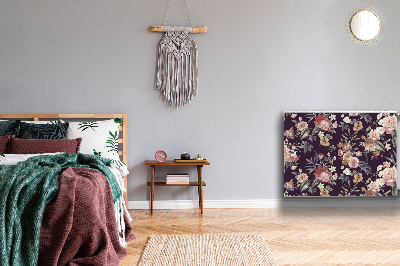 Magnetinis radiatoriaus lipdukas Sodo gėlės