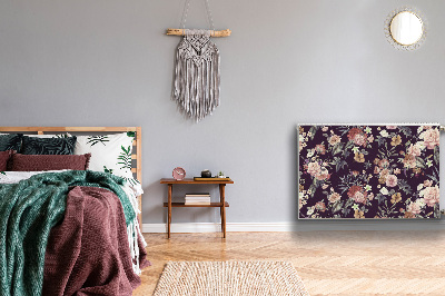 Magnetinis radiatoriaus lipdukas Sodo gėlės