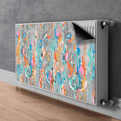 Magnetinis kilimėlis radiatoriui Graffiti