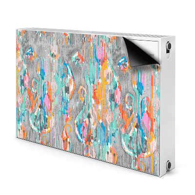 Magnetinis kilimėlis radiatoriui Graffiti