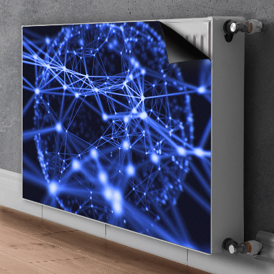 Magnetinis radiatoriaus lipdukas Abstrakcija