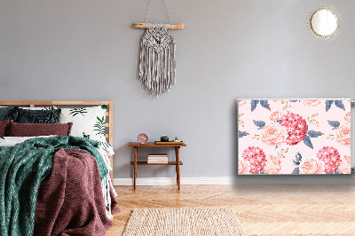 Magnetinis radiatoriaus lipdukas Hortenzijos