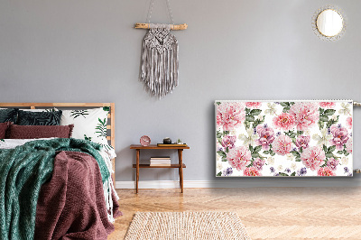 Kilimėlis magnetinė ant radiatoriaus Meno gėlės