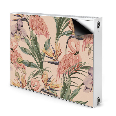 Magnetinis radiatoriaus lipdukas Flamingai