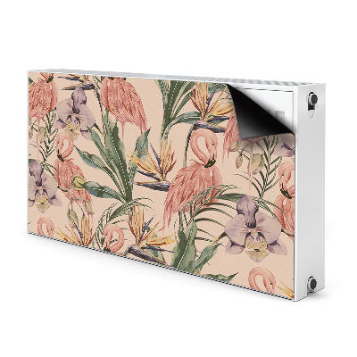 Magnetinis radiatoriaus lipdukas Flamingai