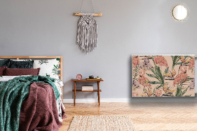 Magnetinis radiatoriaus lipdukas Flamingai