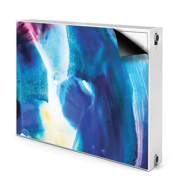 Magnetinis lipdukas radiatoriui Mėlynos dėmės