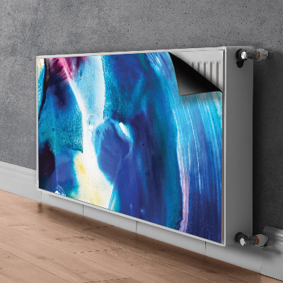 Magnetinis lipdukas radiatoriui Mėlynos dėmės