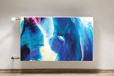 Magnetinis lipdukas radiatoriui Mėlynos dėmės