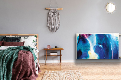 Magnetinis lipdukas radiatoriui Mėlynos dėmės