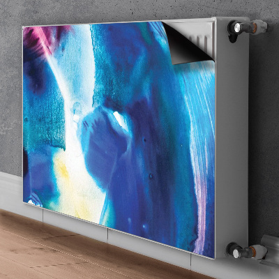 Magnetinis lipdukas radiatoriui Mėlynos dėmės