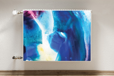 Magnetinis lipdukas radiatoriui Mėlynos dėmės