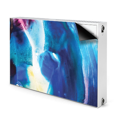 Magnetinis lipdukas radiatoriui Mėlynos dėmės