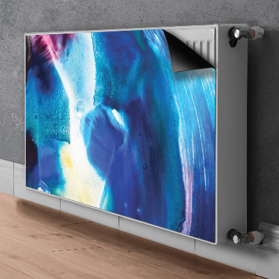 Magnetinis lipdukas radiatoriui Mėlynos dėmės