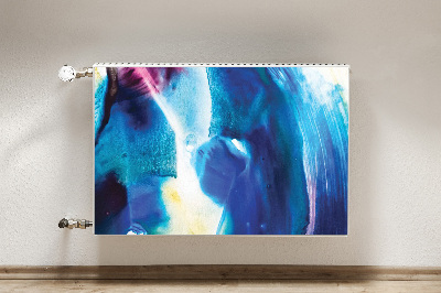 Magnetinis lipdukas radiatoriui Mėlynos dėmės