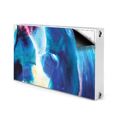 Magnetinis lipdukas radiatoriui Mėlynos dėmės